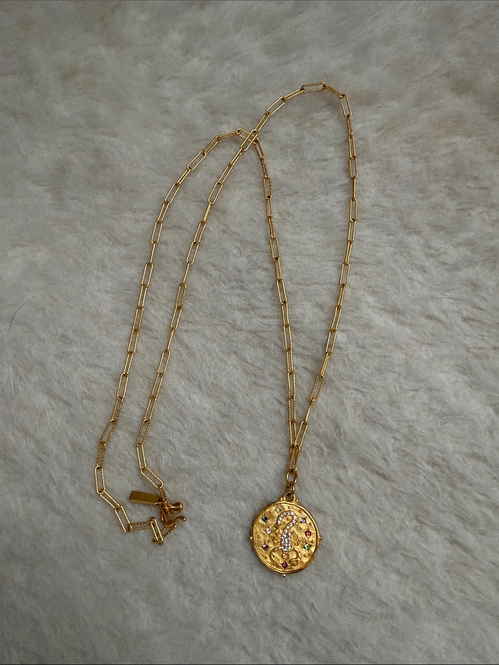Sequin NYC APHRODITE ZODIAC CONVERTIBLE NECKLACE